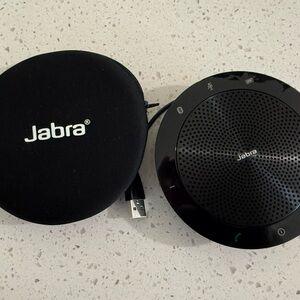 Jabra Speak 510 Wireless Bluetooth USB Portable Speakerphone PHS002W Tested Work